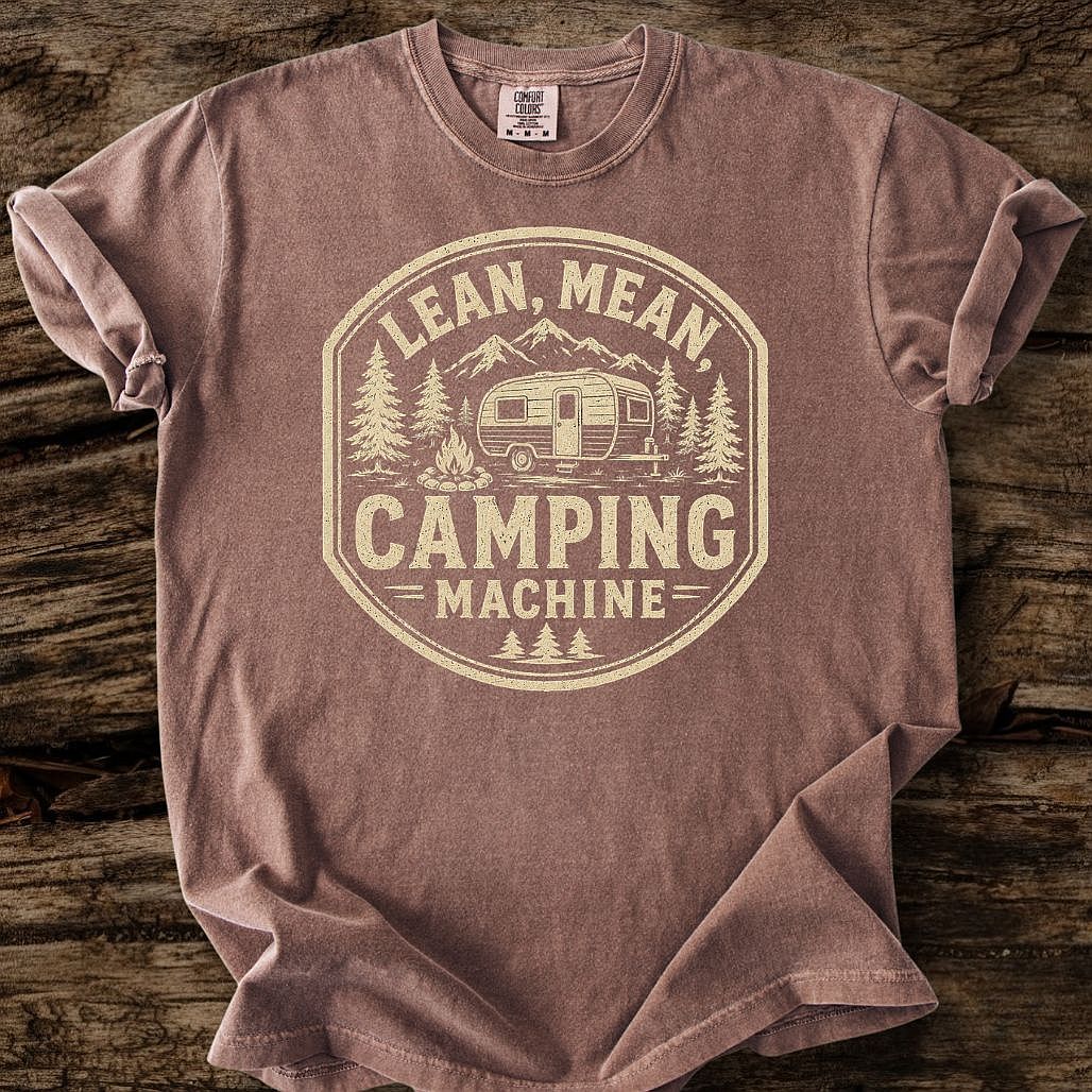 Lean Mean Camping Machine T-Shirt