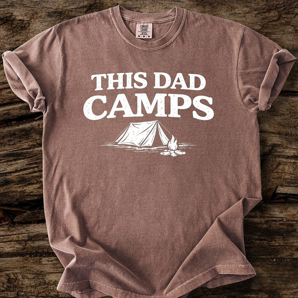 This Dad Camps T-Shirt