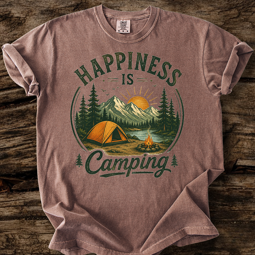 Happiness Is Camping T-Shirt