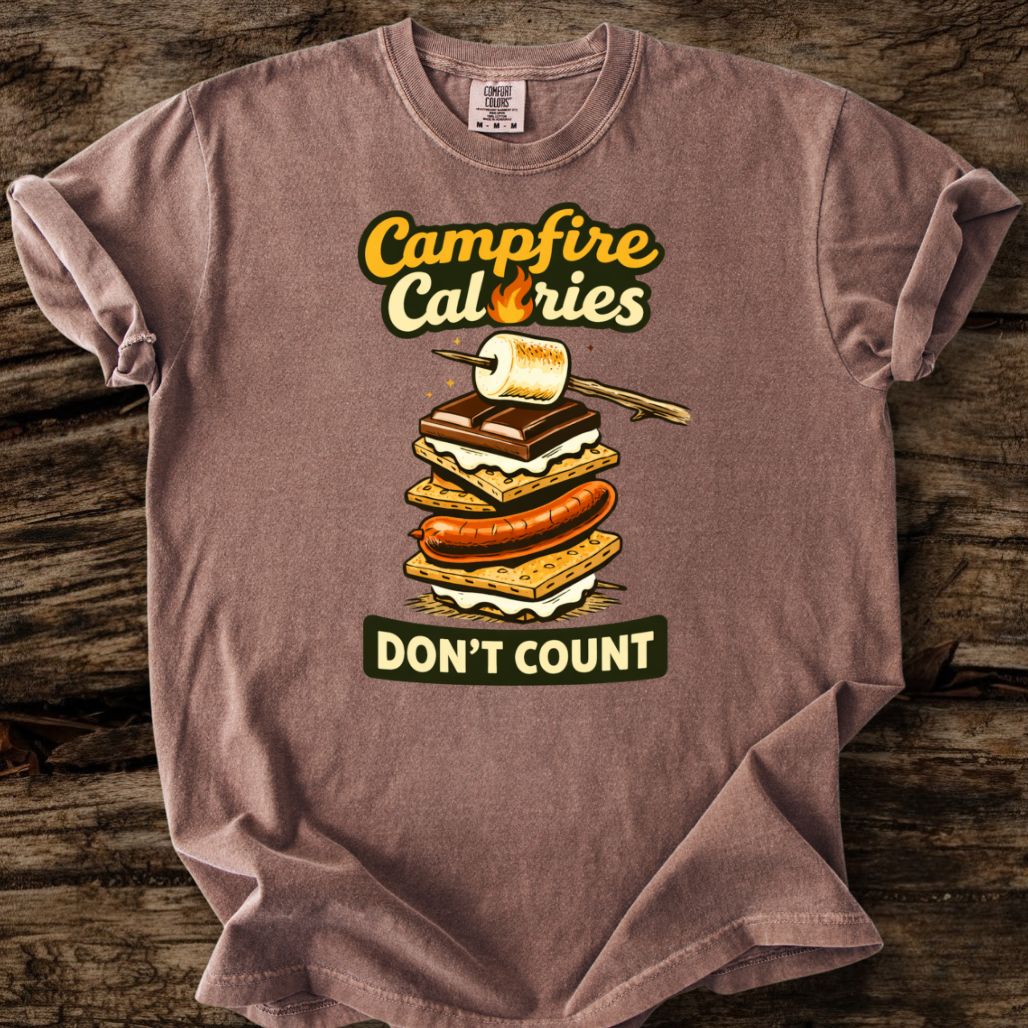 Campfire Calories Don't Count T-Shirt