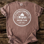 Coffee & Campfires Social Club T-Shirt
