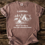 Live Like A Homeless Person T-Shirt