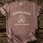 Campfire Coffee Tastes Like Freedom T-Shirt