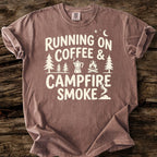 Running On Coffee And Campfire Smoke T-Shirt