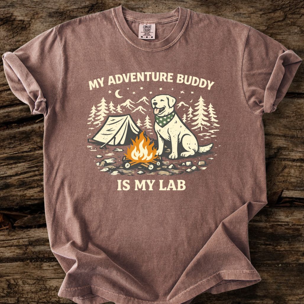 My Adventure Buddy Is My Lab T-Shirt