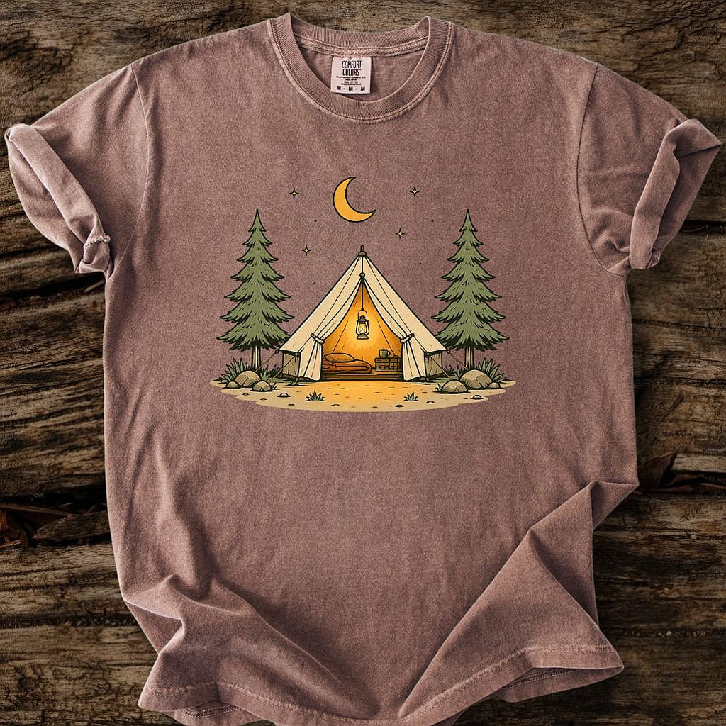 Evening At Camp T-Shirt