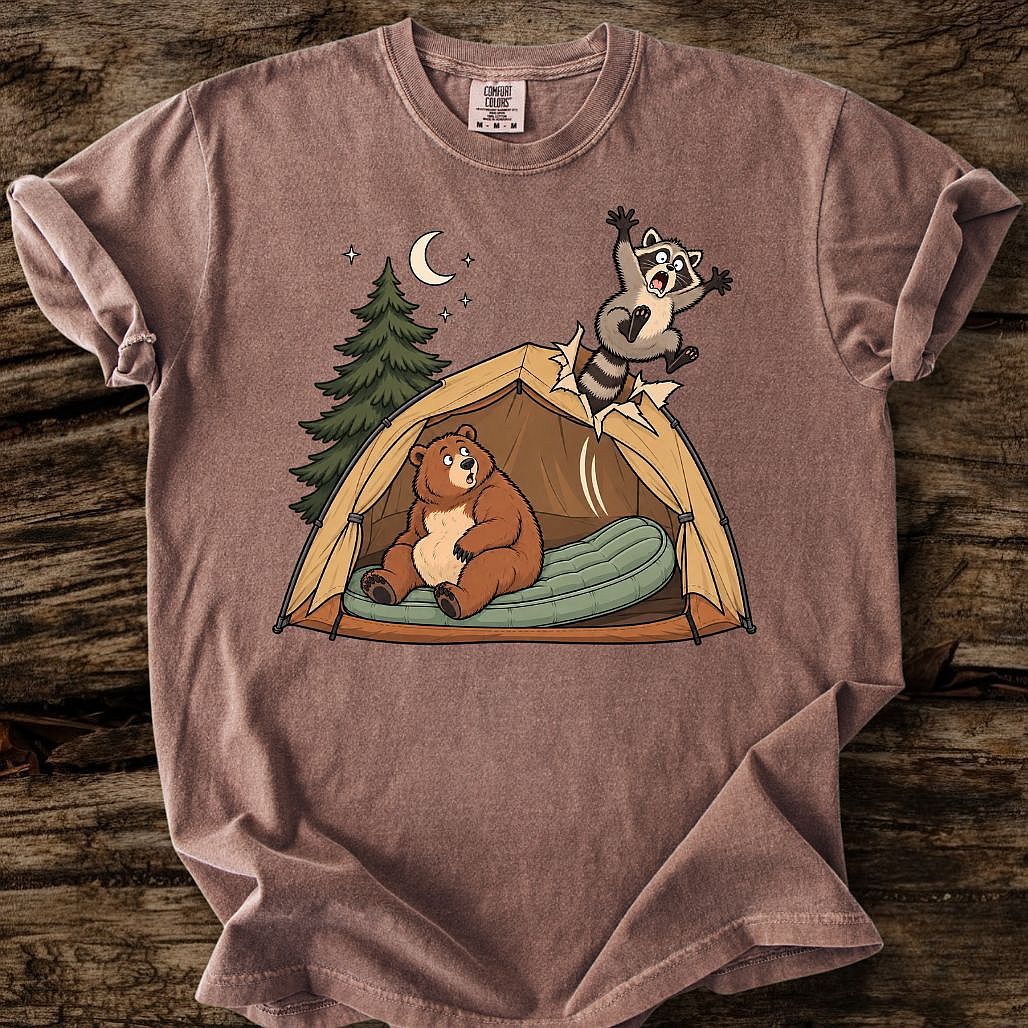 Raccoon Lift Off T-Shirt