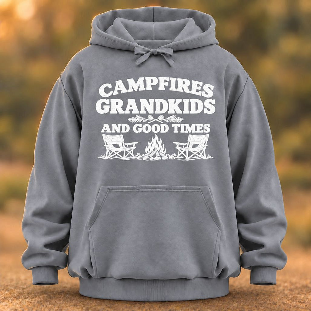 Campfires Coffee And Good Times Hoodie