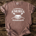 Campfires & S'mores Supervisor T-Shirt