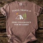 Tents, Trails, & Zero Tolerance T-Shirt