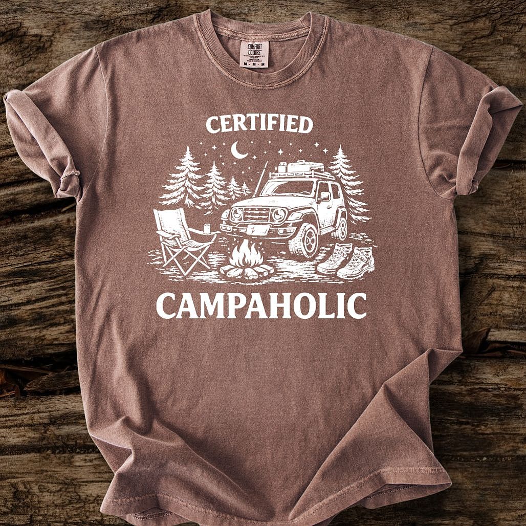 Certified Campaholic T-Shirt