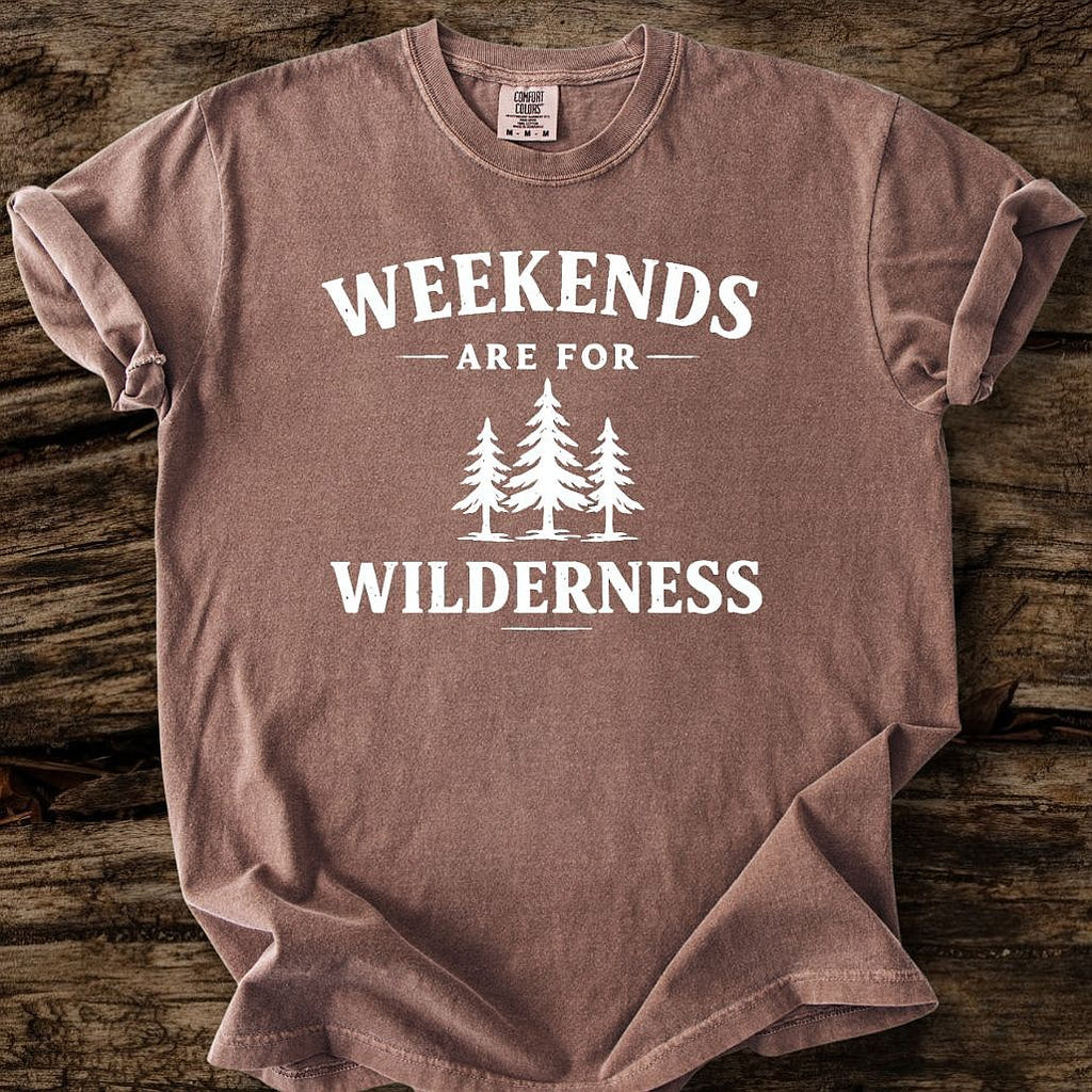 Weekends Are For Wilderness T-Shirt