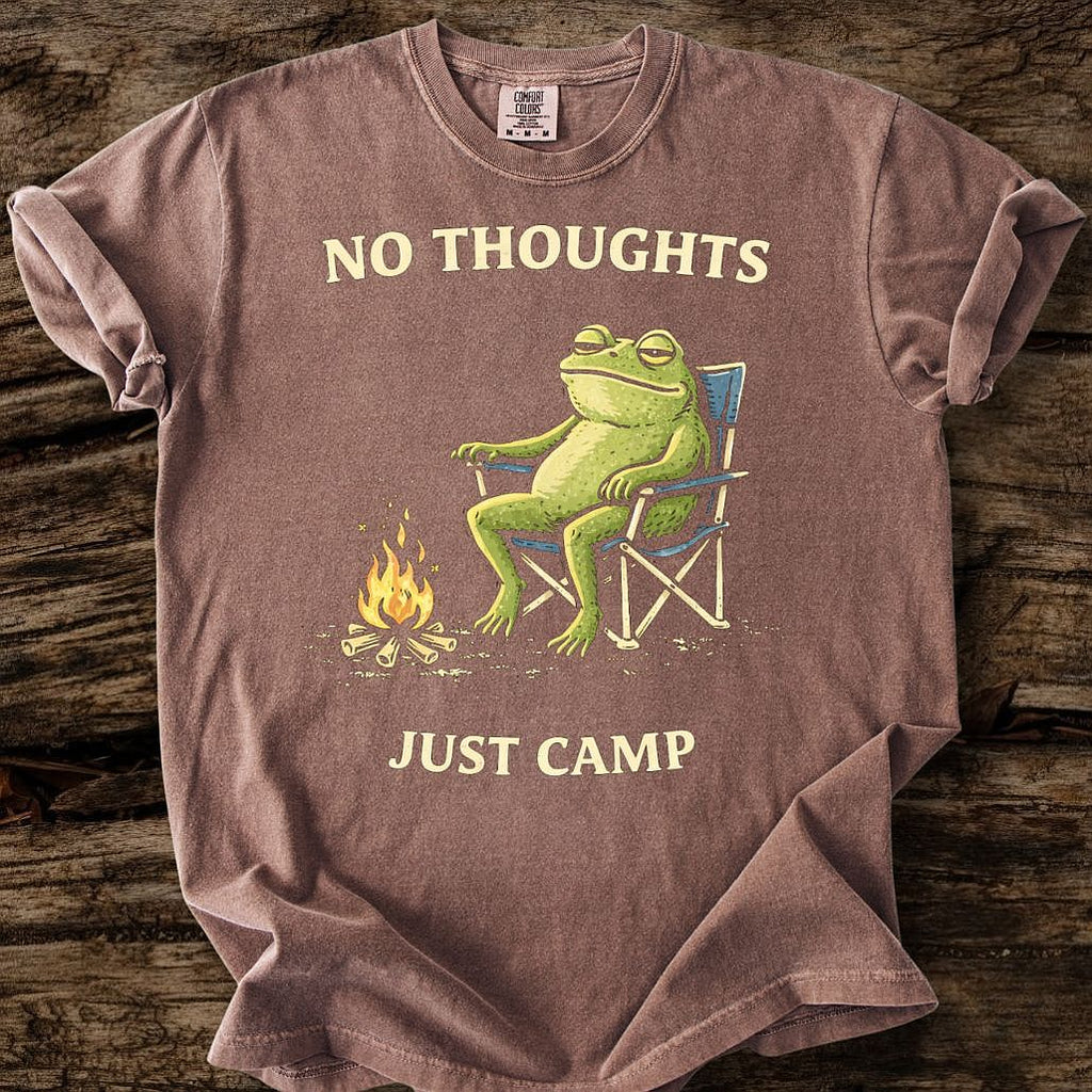 No Thoughts Just Camp T-Shirt