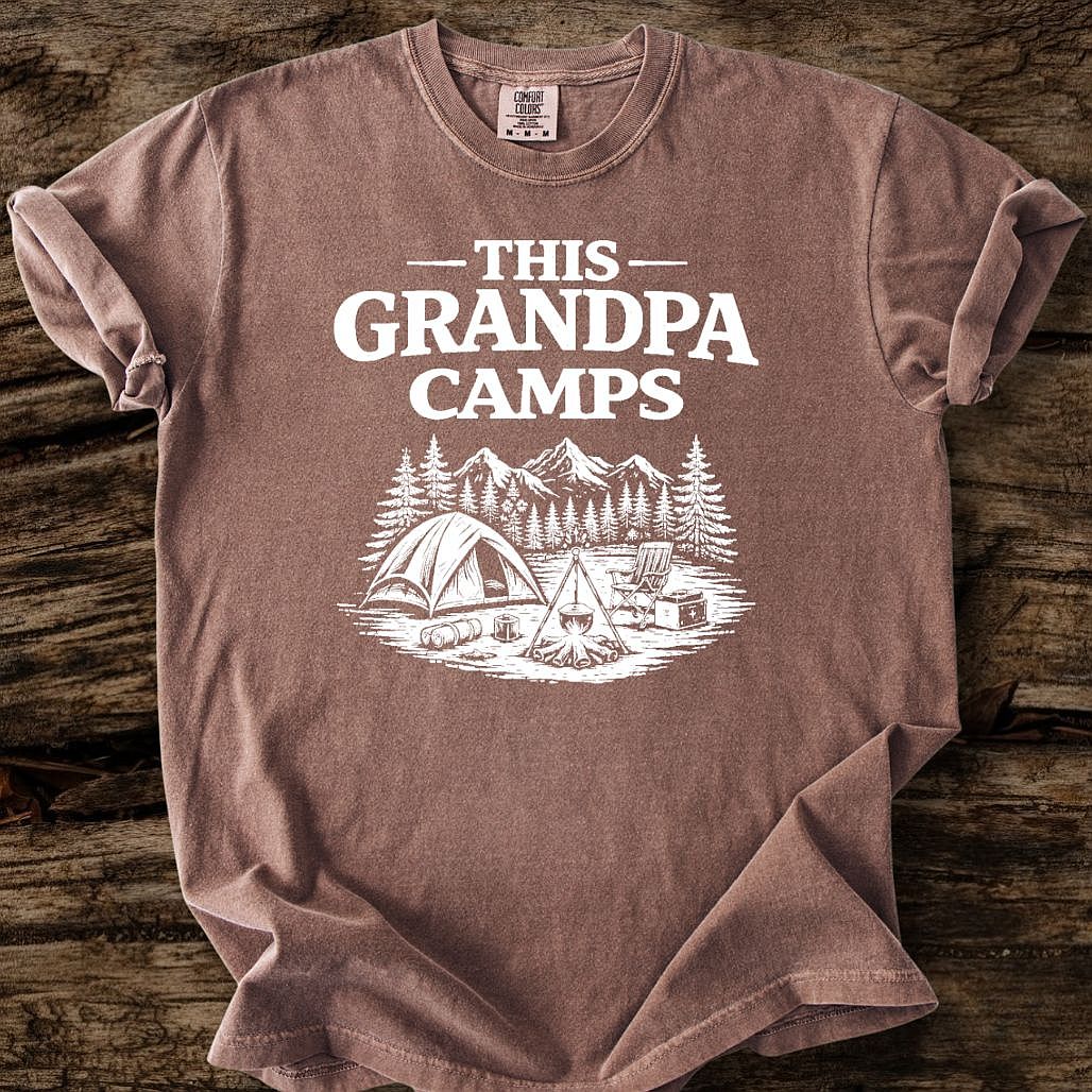 This Grandpa Camps T-Shirt