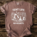 Tent Life - No Regrets T-Shirt