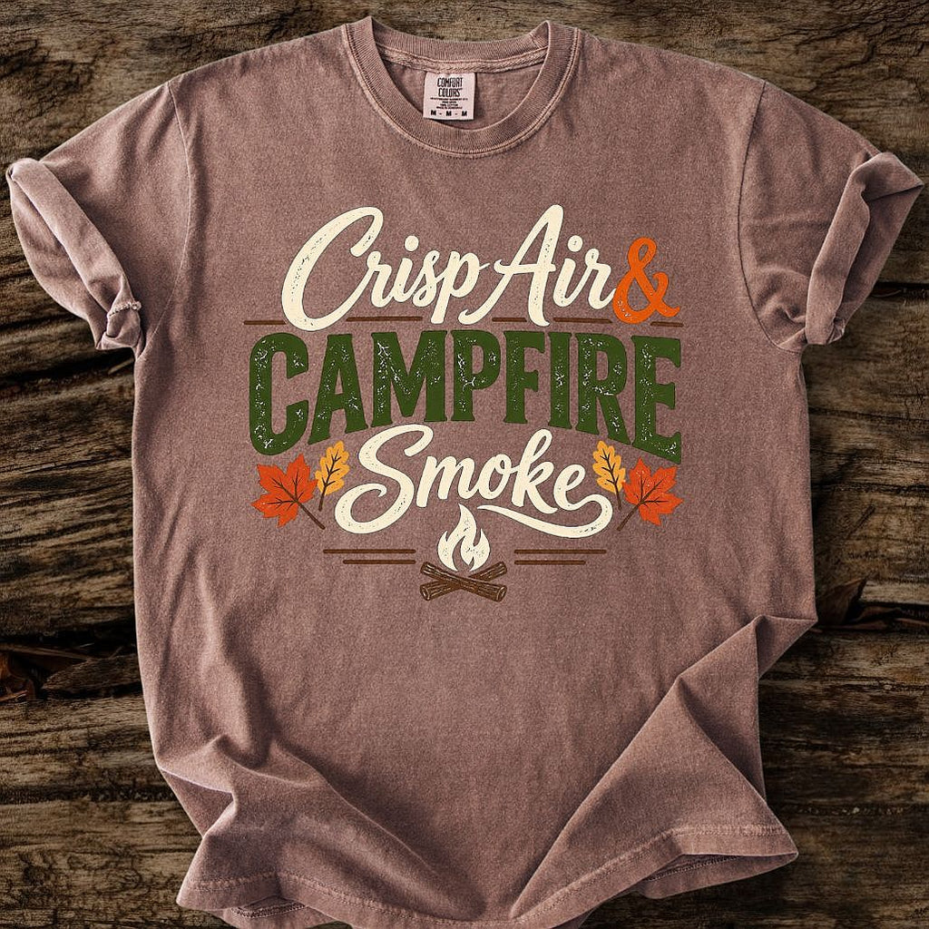 Crisp Air & Campfire Smoke T-Shirt