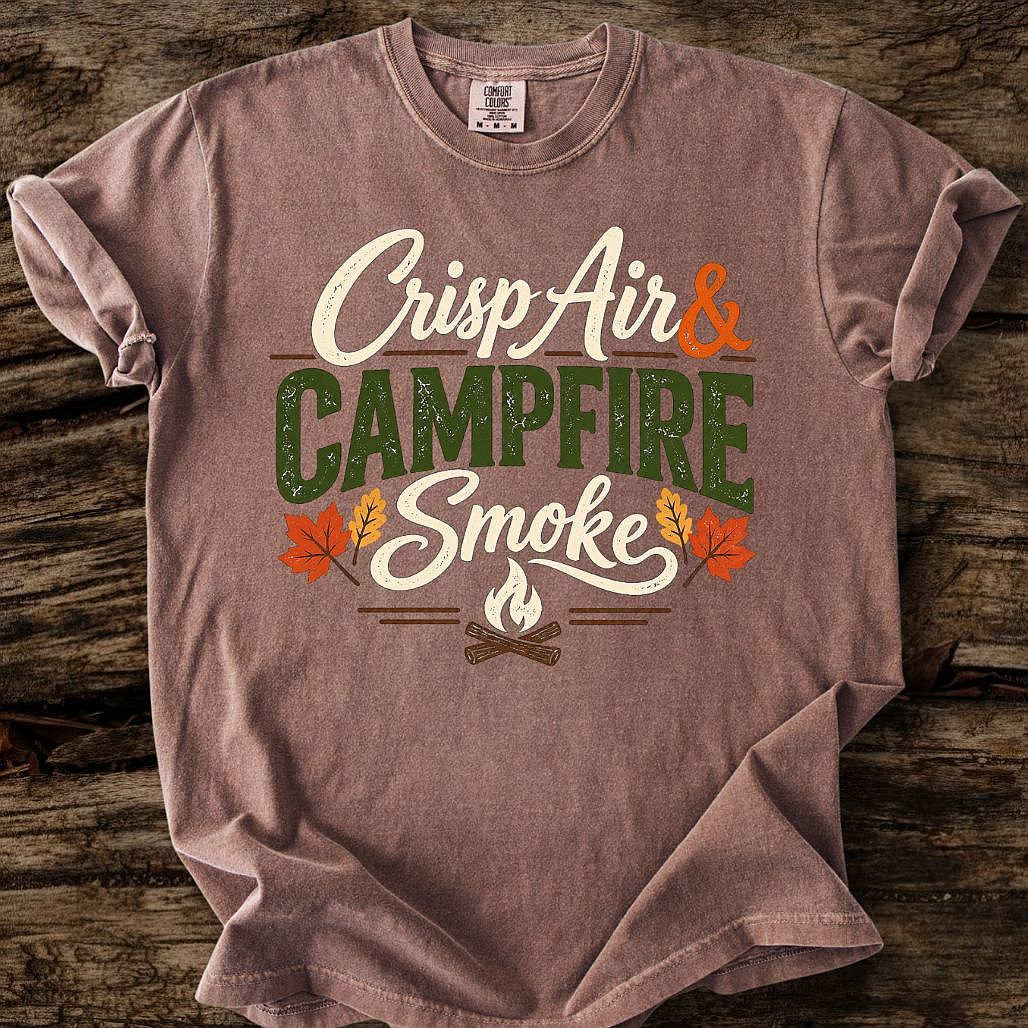 Crisp Air & Campfire Smoke T-Shirt