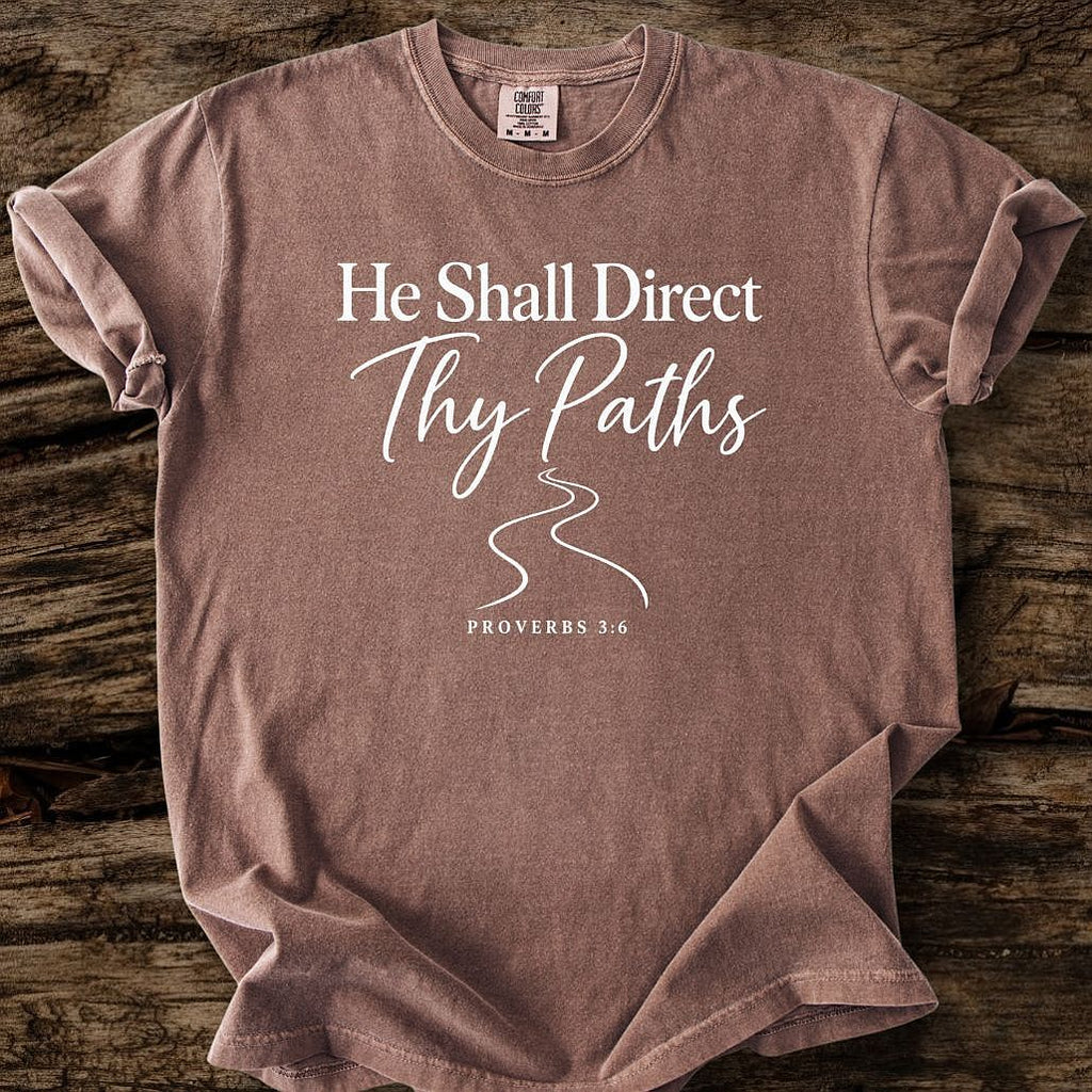 He Shall Direct Thy Paths T-Shirt