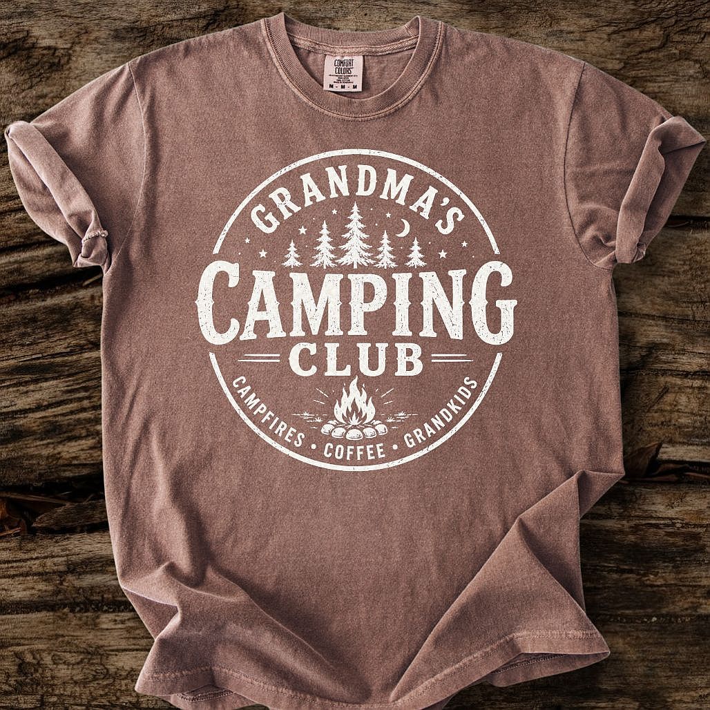 Grandma's Camping Club T-Shirt