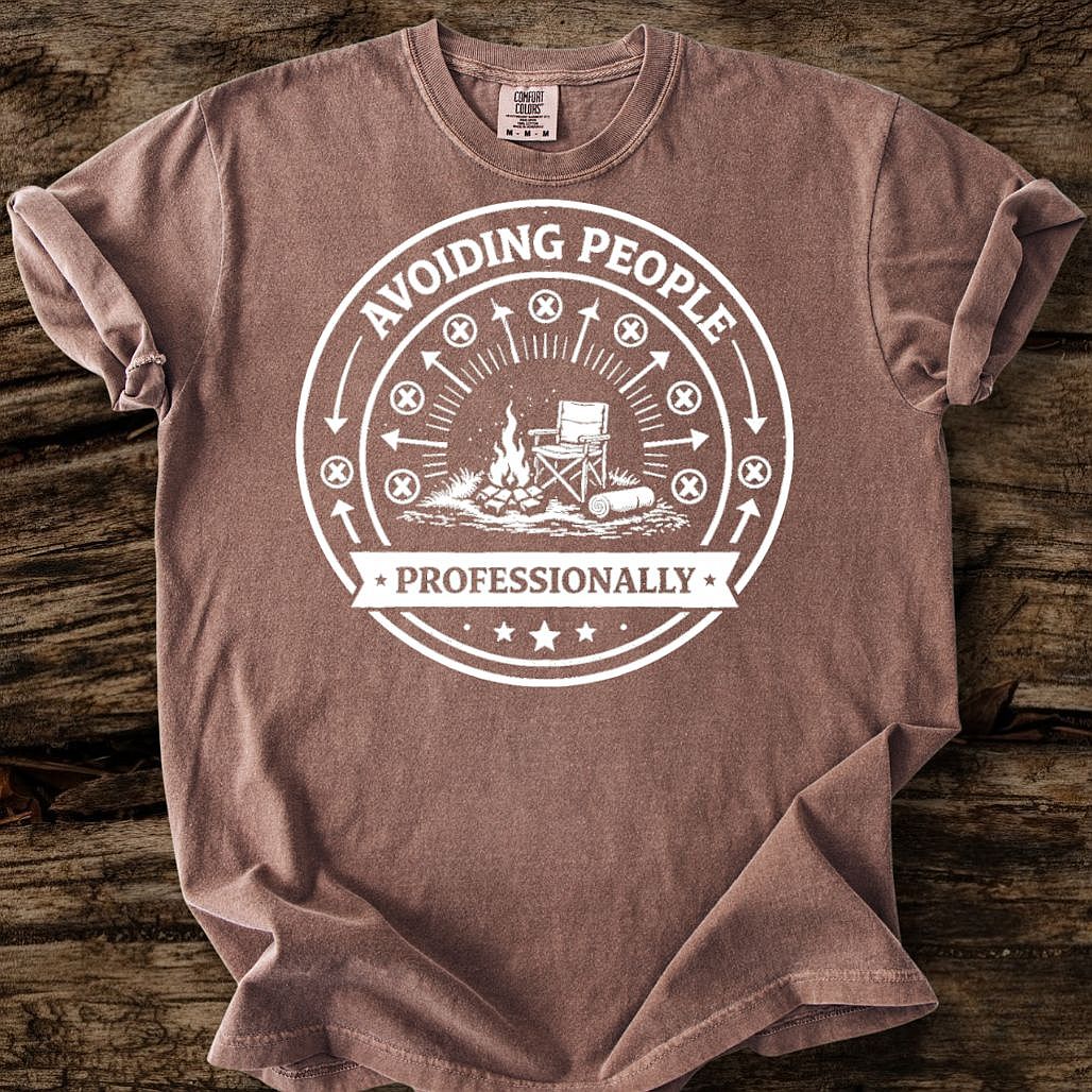 Avoiding People Professionally T-Shirt