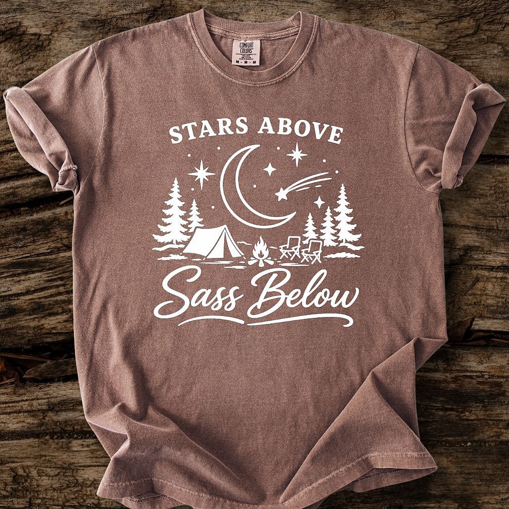 Stars Above, Sass Below T-Shirt