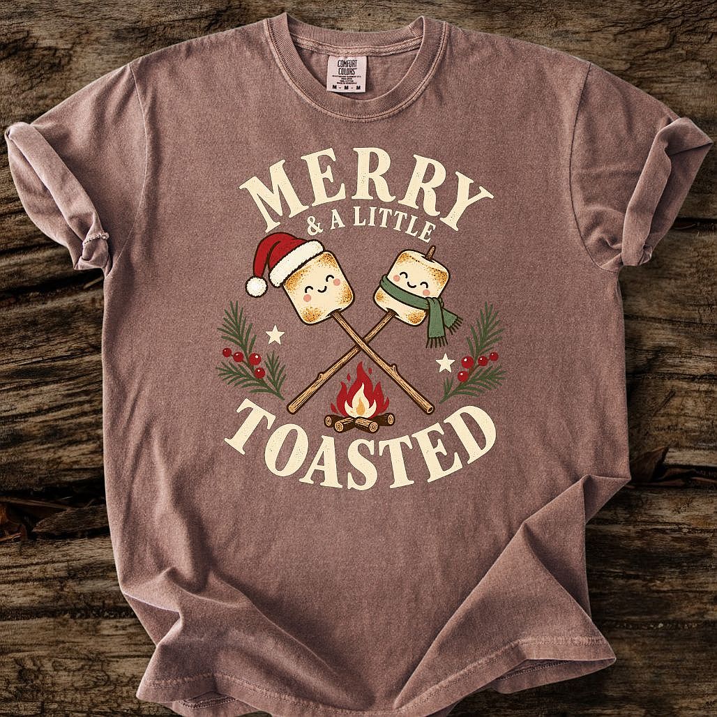 Merry & A Little ToastedTee