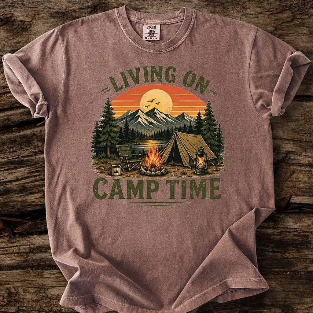 Living On Camp Time T-Shirt