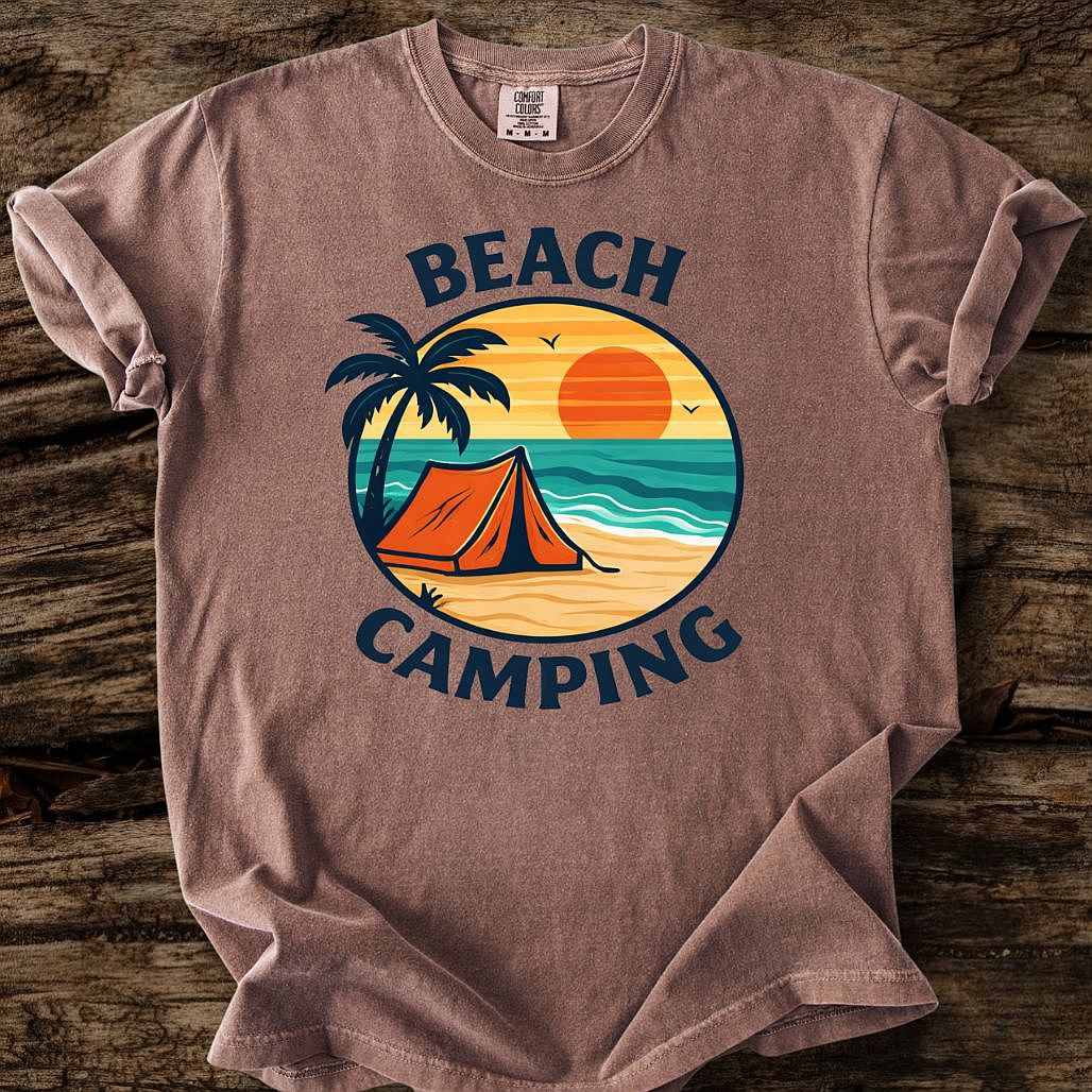 Beach Camping T-Shirt