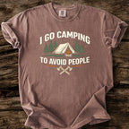 I Go Camping To Avoid People T-Shirt