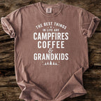 Campfires, Coffee, & Grandkids T-Shirt