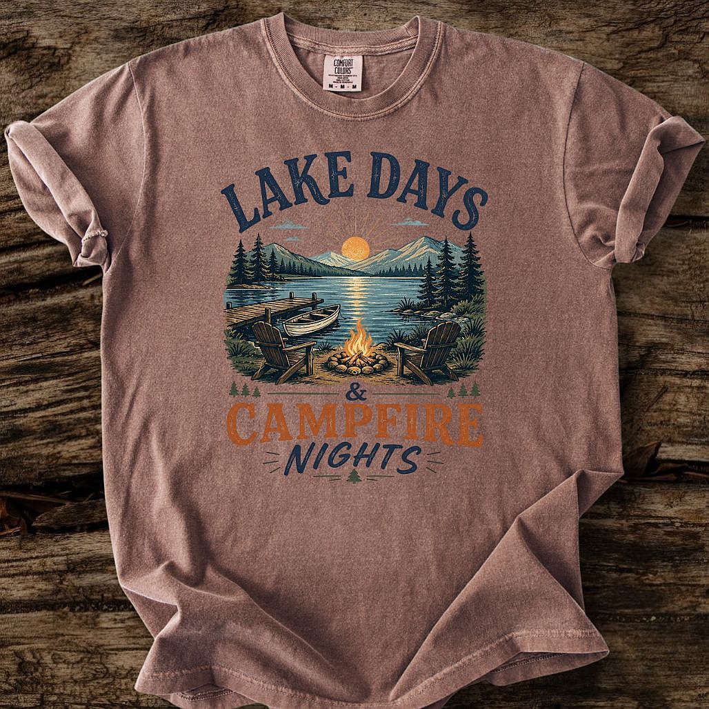 Lake Days & Campfire Nights T-Shirt