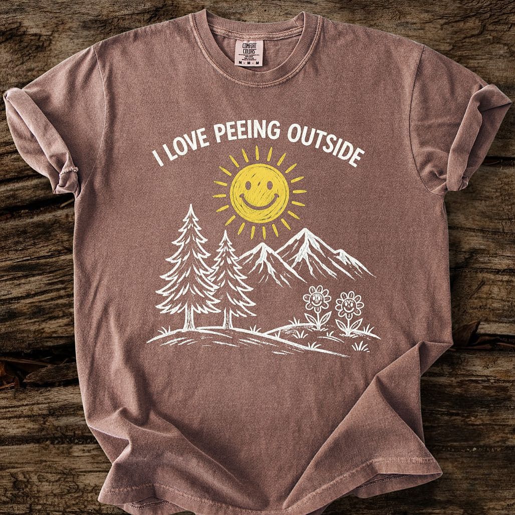 I Love Peeing Outside T-Shirt