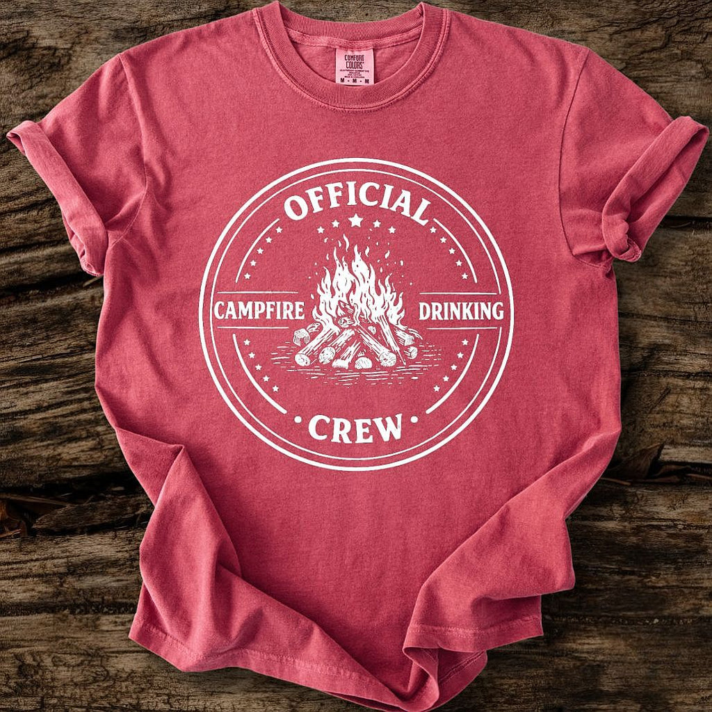 Campfire Drinking Crew T-Shirt