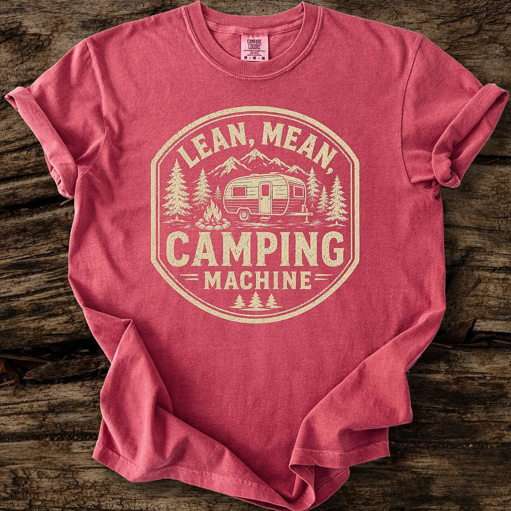 Lean Mean Camping Machine T-Shirt