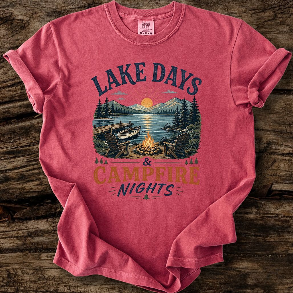 Lake Days & Campfire Nights T-Shirt