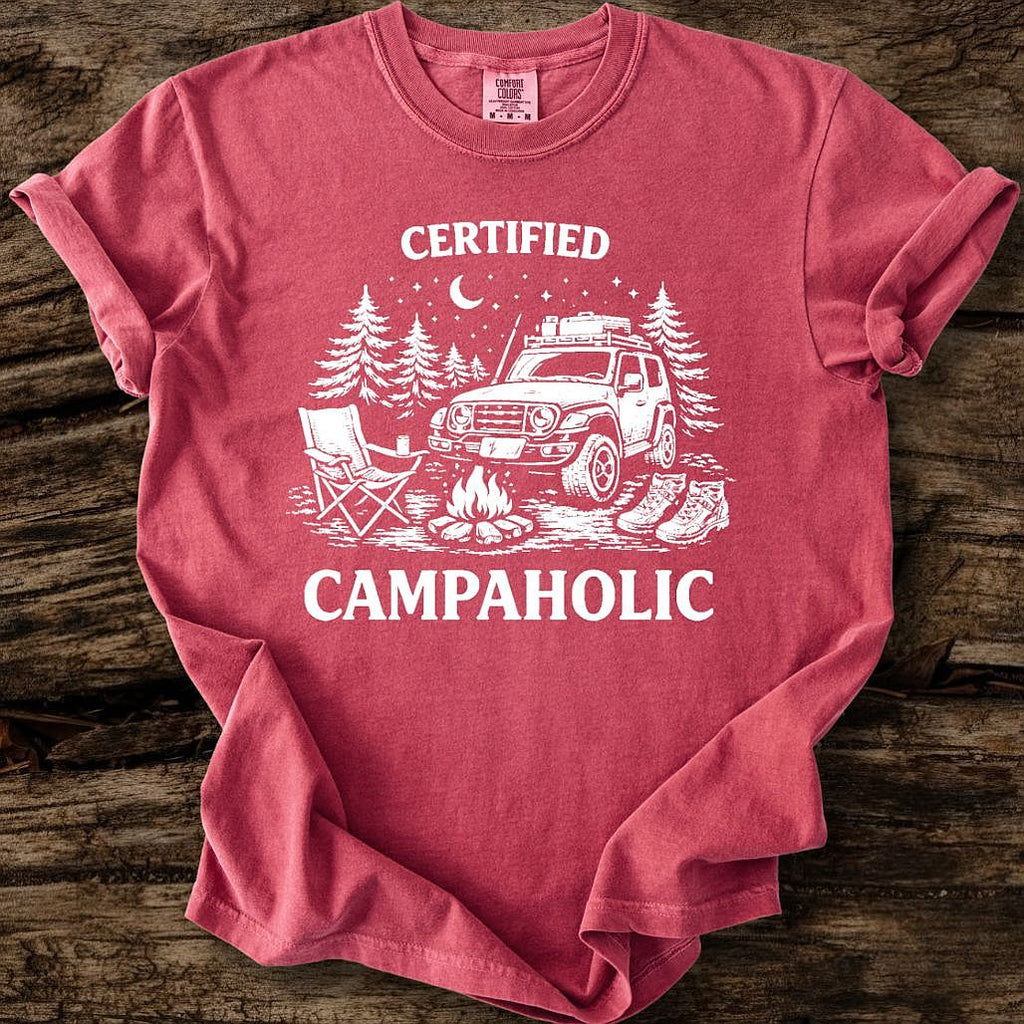 Certified Campaholic T-Shirt