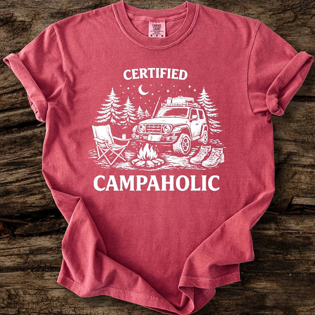 Certified Campaholic T-Shirt