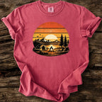 Retro Sunset Camp T-Shirt