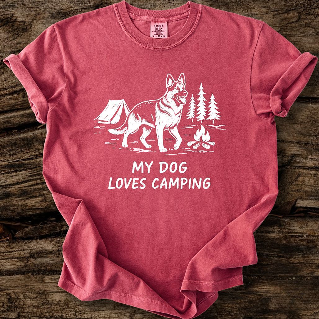 My Dog Loves Camping T-Shirt