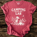 Camping With My Lab T-Shirt