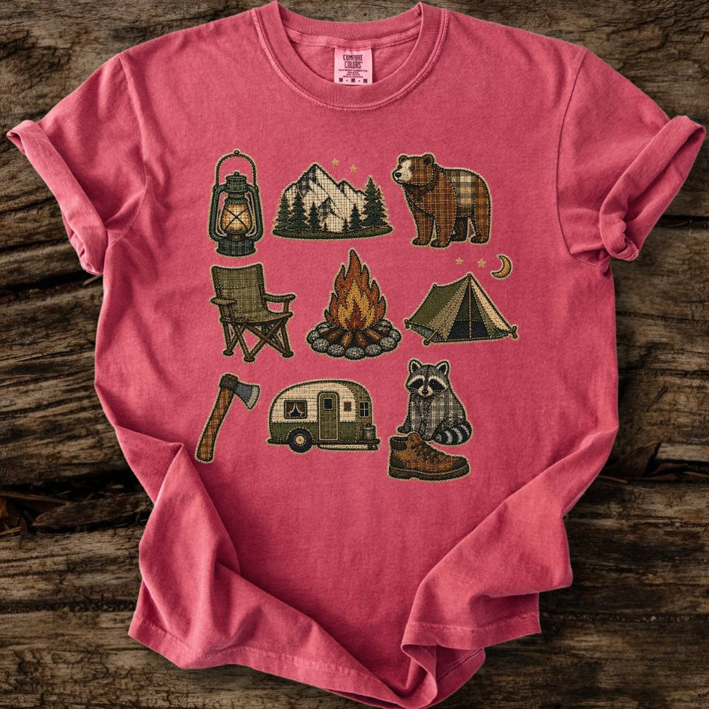 Camp Keepsakes Faux Patchwork T-Shirt