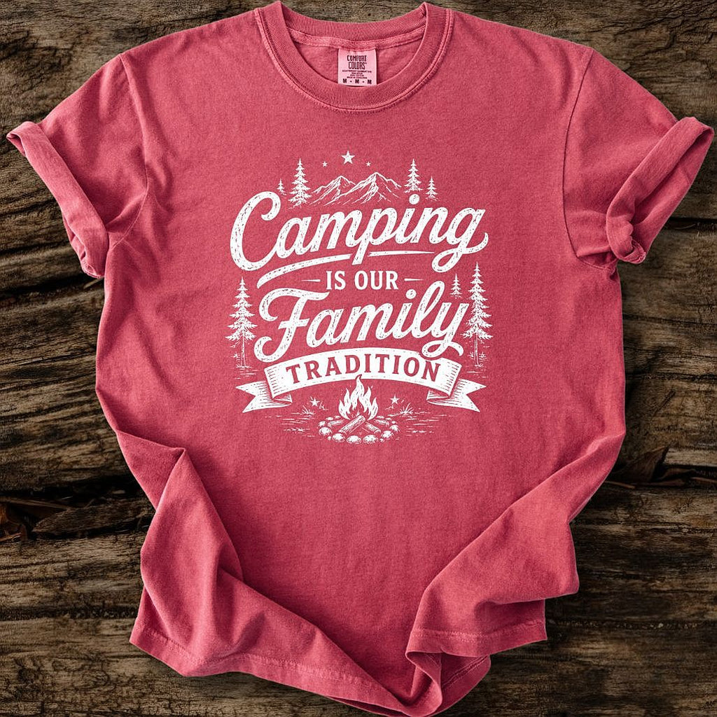 Camping Is Our Family Tradition T-Shirt