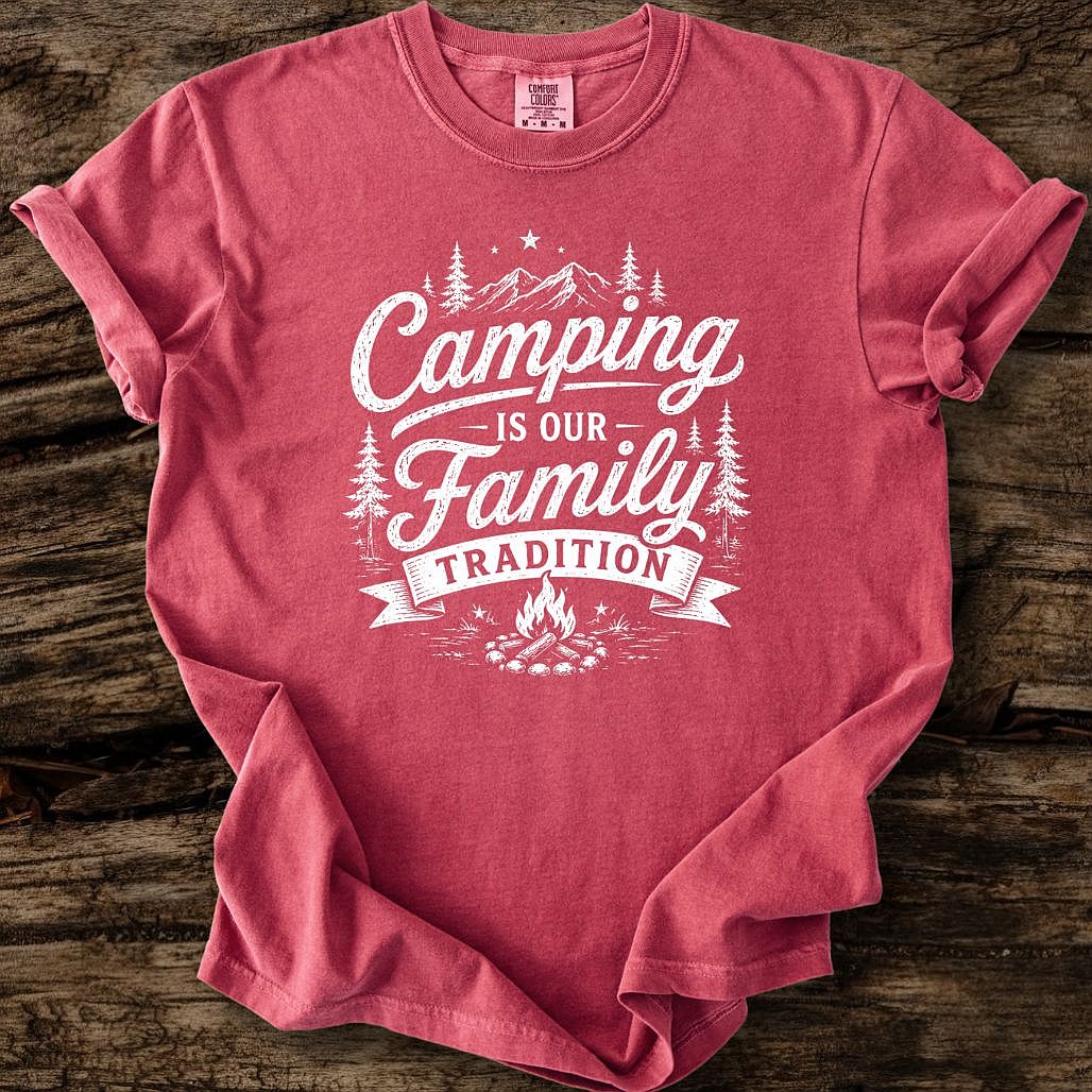 Camping Is Our Family Tradition T-Shirt