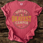 World's Okayest Camper T-Shirt