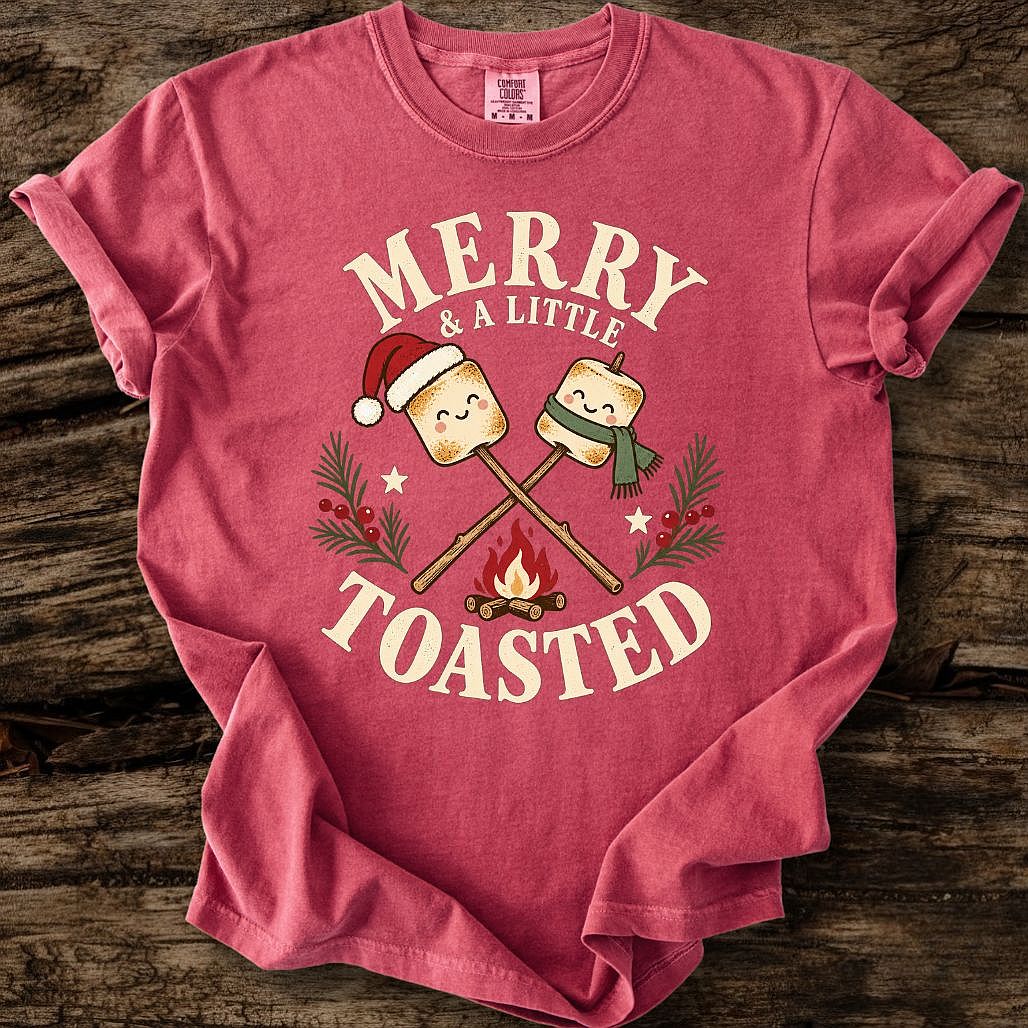 Merry & A Little ToastedTee