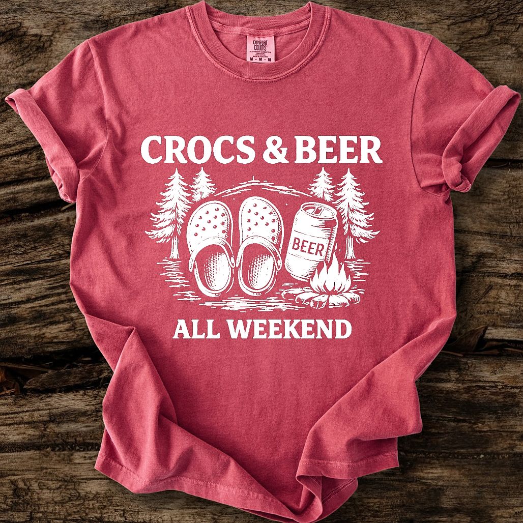 Crocs & Beer All Weekend T-Shirt