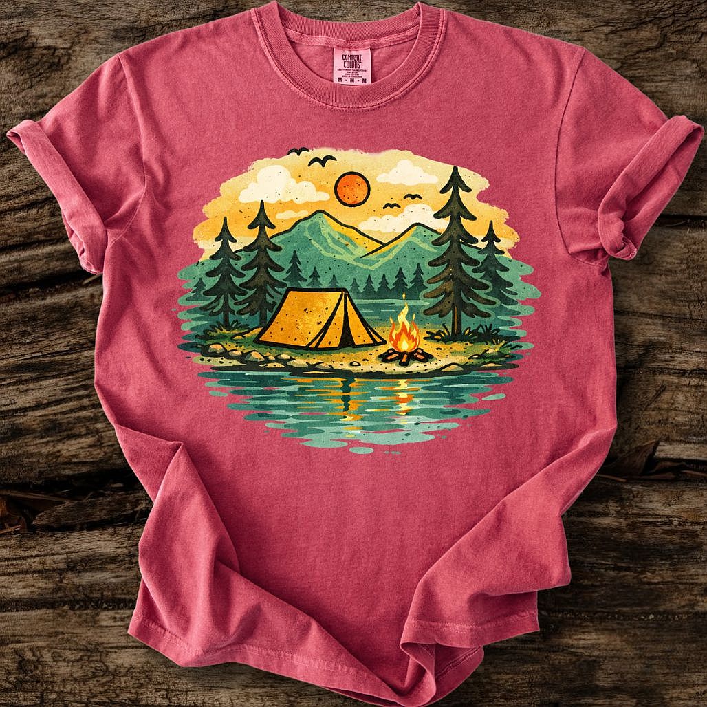 Campfire Reflections T-Shirt