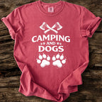 Camping And Dogs T-Shirt