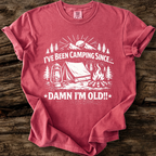Camping Since...Damn I'm Old!! T-Shirt