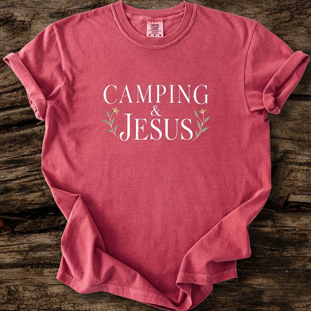 Camping & Jesus T-Shirt